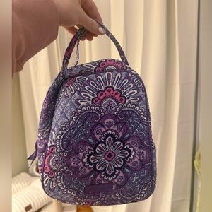 Vera Bradley Floral Purple lunch Bag